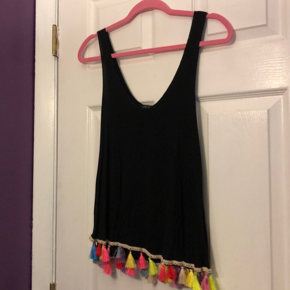 Sweet Claire tassel tank top S